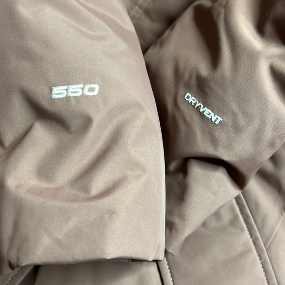 NWT The North Face Pilson Down Jacket Marron Purple Size Small - Picture 15 of 16